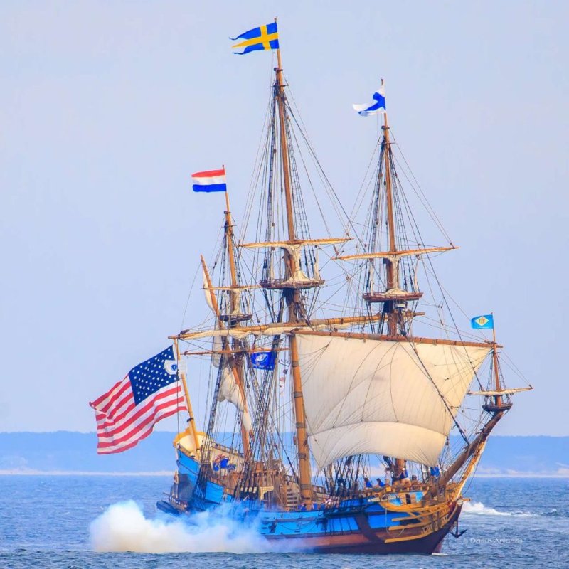 Шведский парусник ПИНАС Kalmar nyckel