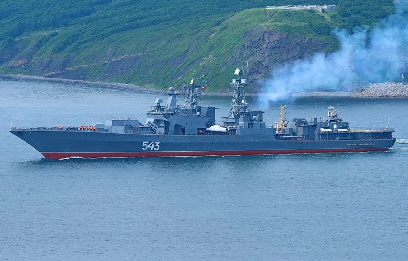 Фрегат Тихоокеанского флота «Маршал Шапошников»