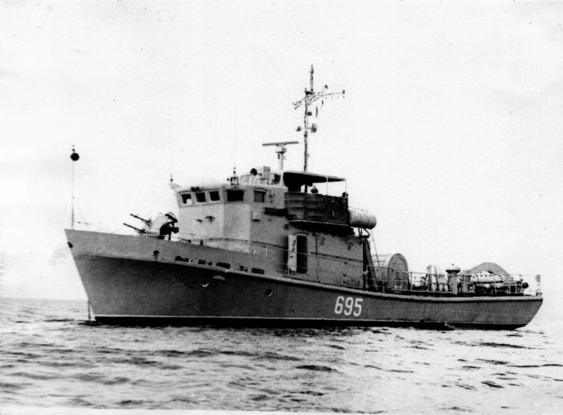 Рейдовые тральщики 1258