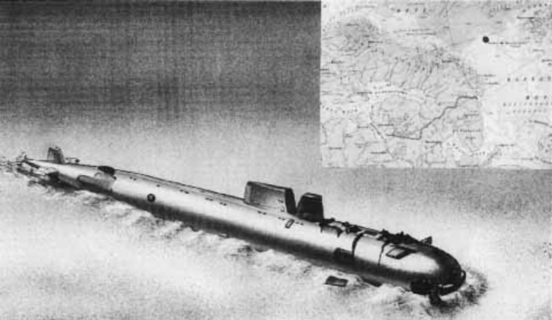 Подводная лодка к-278 комсомолец