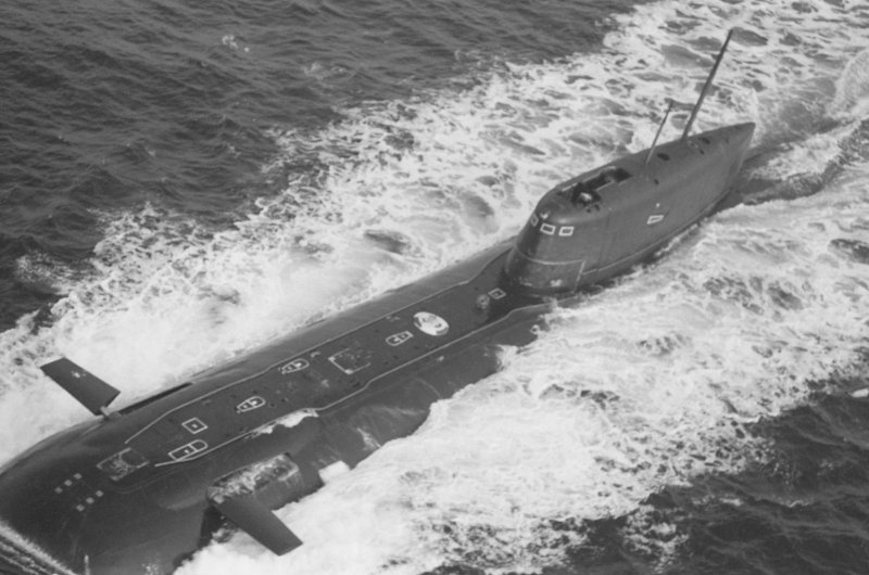 АПЛ К-278 «комсомолец» проекта 685 «плавник»