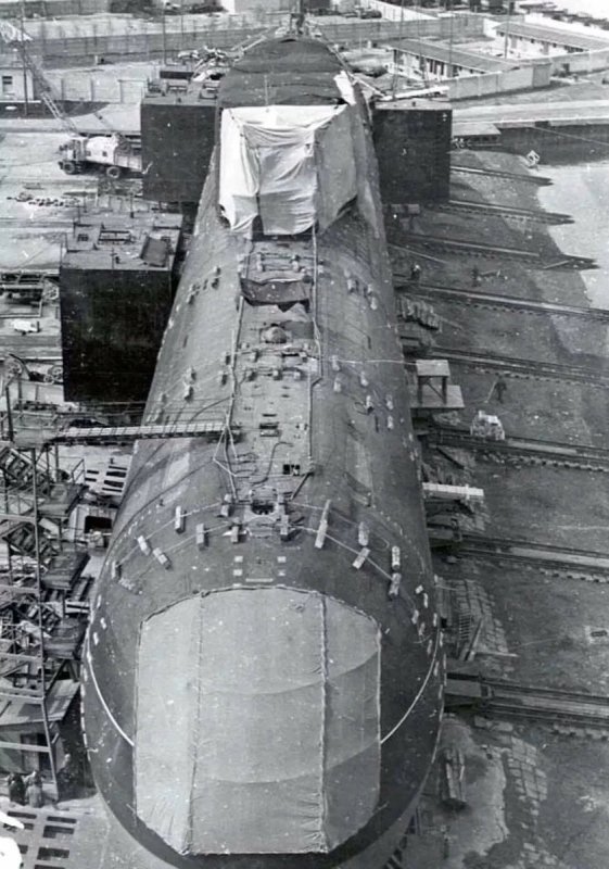 АПЛ К-278 «комсомолец» проекта 685 «плавник»