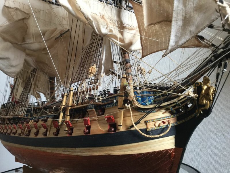 HMS Bellona 1760 корабль
