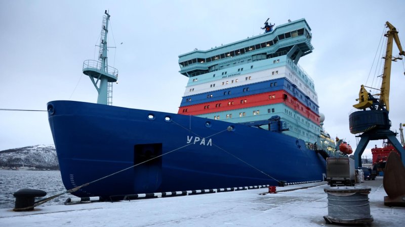 Атомный ледокольный флот Мурманск