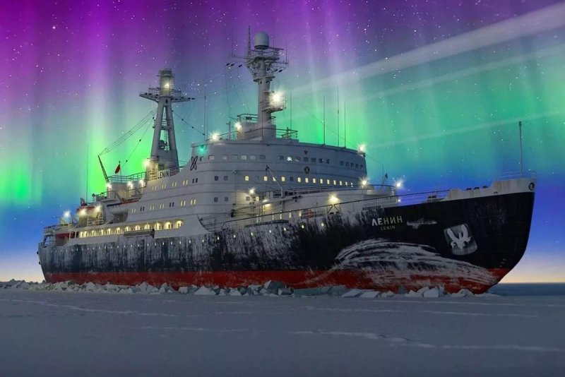Атомный ледокол Ленин Мурманск