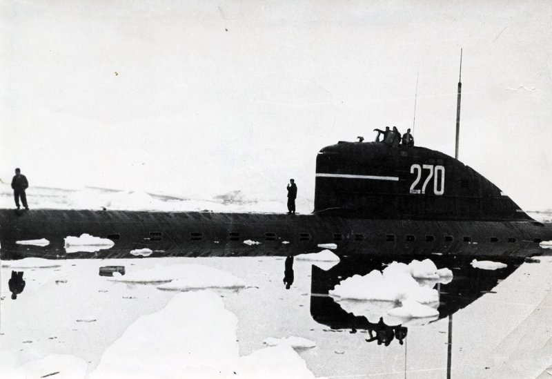 Экипаж АПЛ Ленинский комсомол 1962