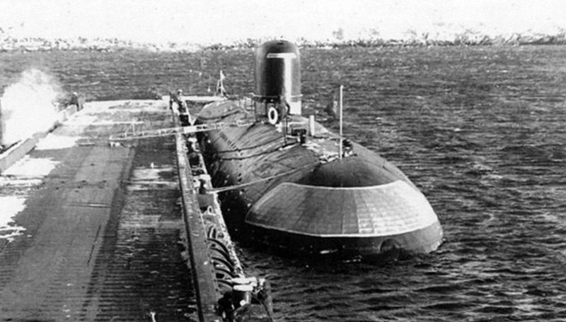 Атомная подводная лодка 627 проекта