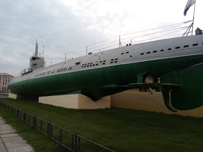 Подлодка на Каме