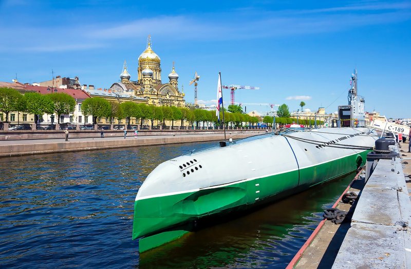 Подводная лодка в Питере музей