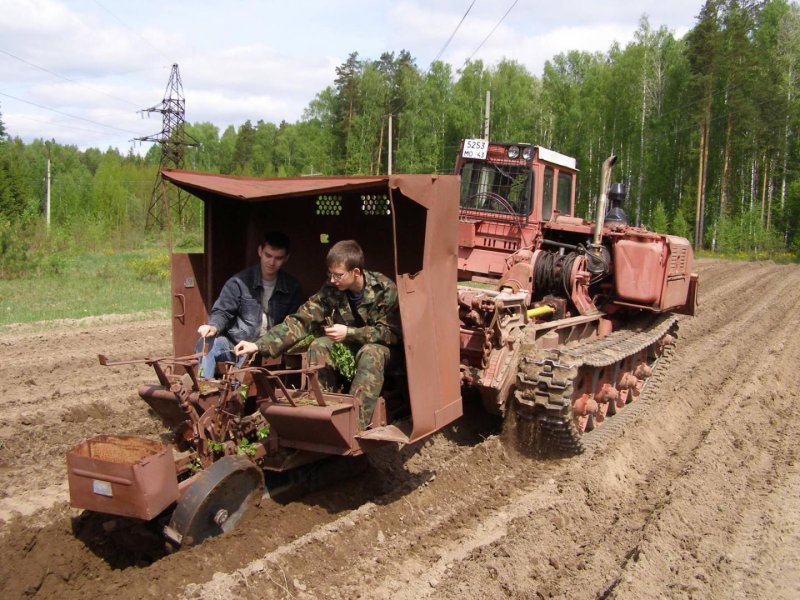 Лесопосадочная машина ЛМД-81