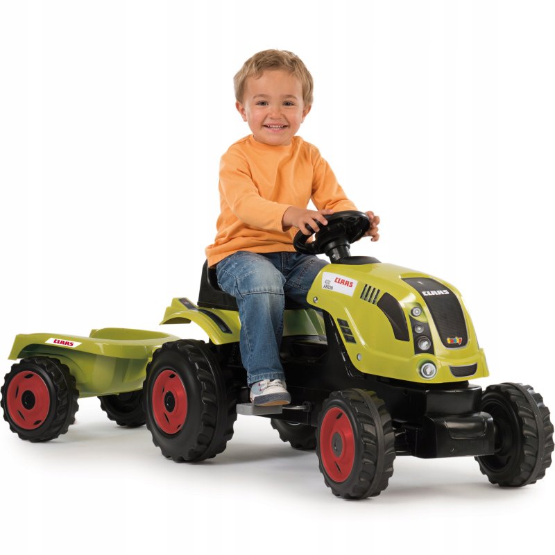 Трактор педальный XL С прицепом Smoby