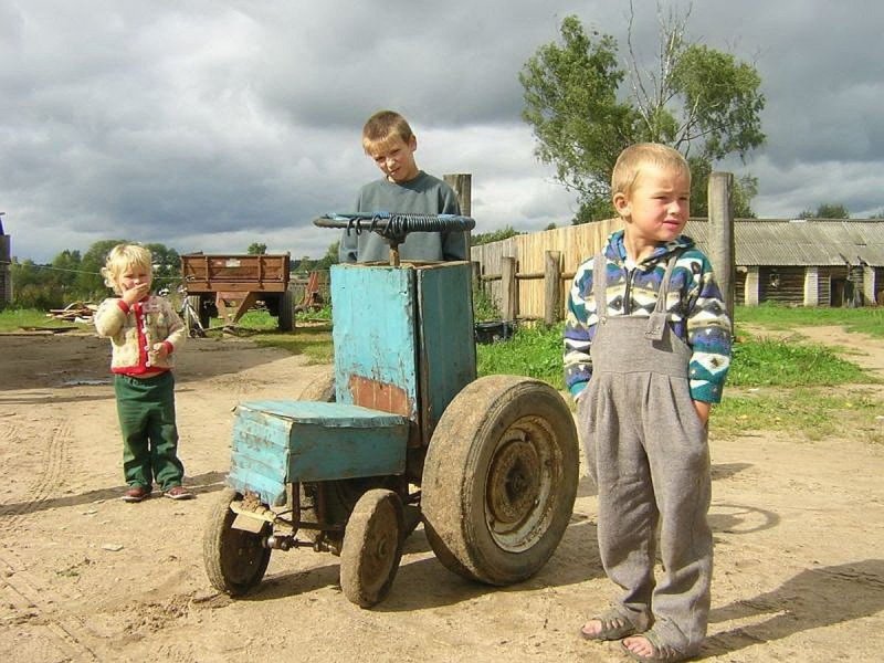 Трактор прикол