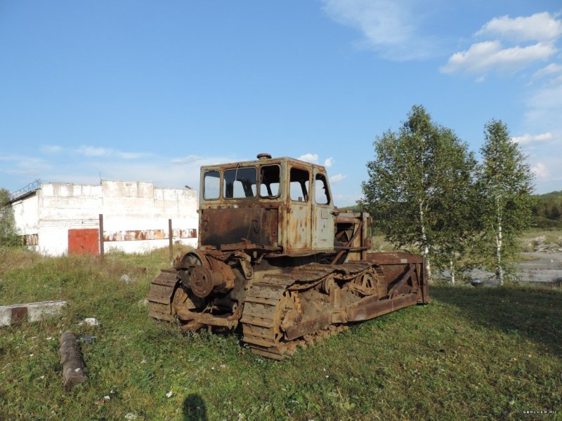 Т 100 трактор бульдозер