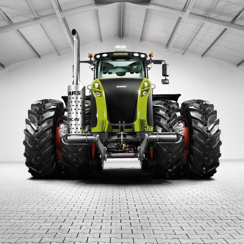 Самый мощный трактор CLAAS