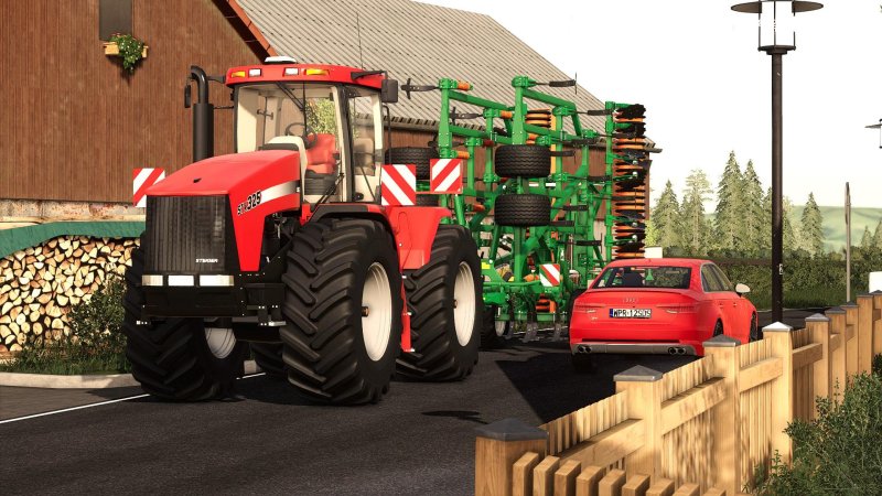 FS 19 трактор Case