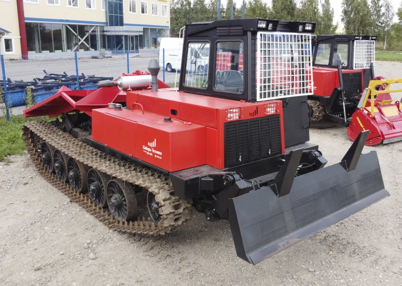 Машина трелевочная чокерная мтч-4
