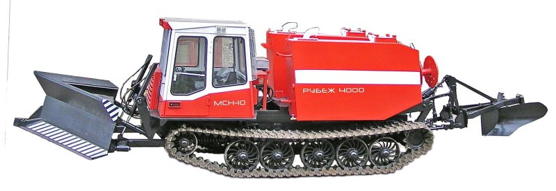 Лесопожарный трактор ЛТП-55