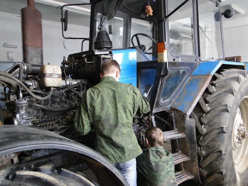 Техническое обслуживание тракторов МТЗ-80 И МТЗ-82