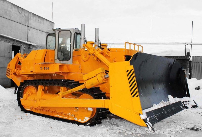 Бульдозер чебоксарец т-500