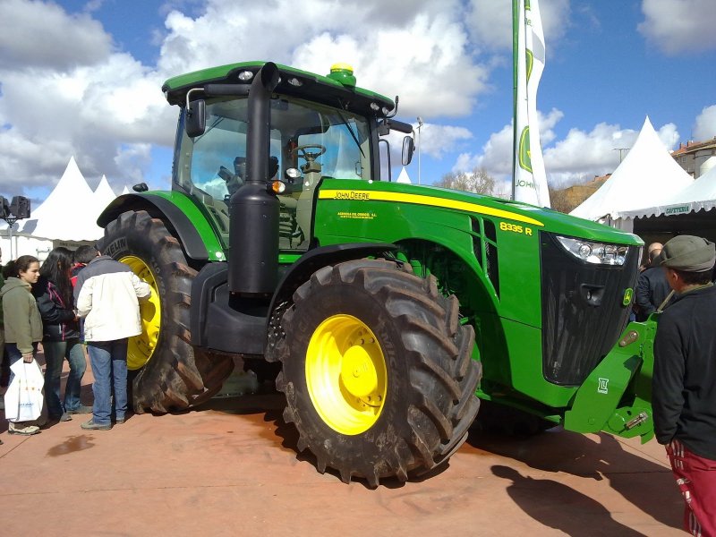 John Deere 8335r двигатель