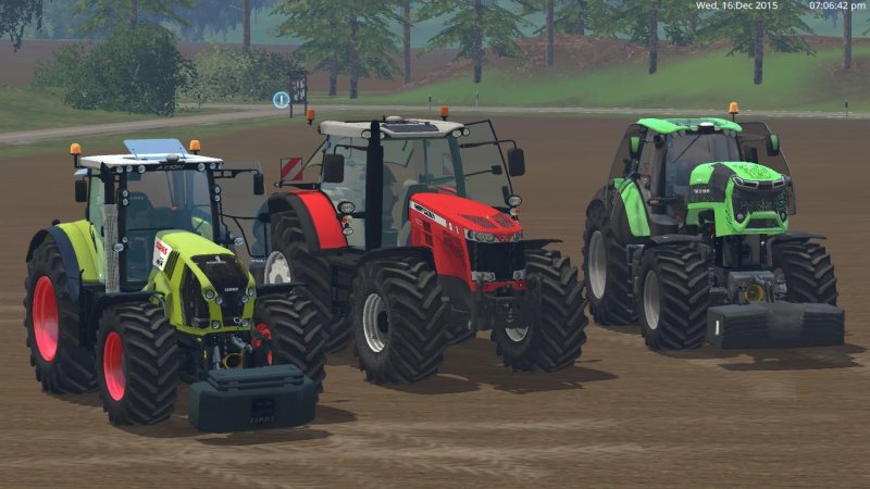 Farming Simulator трактор