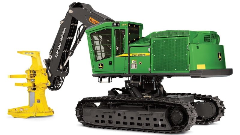 Валочно-пакетирующая John Deere 903m