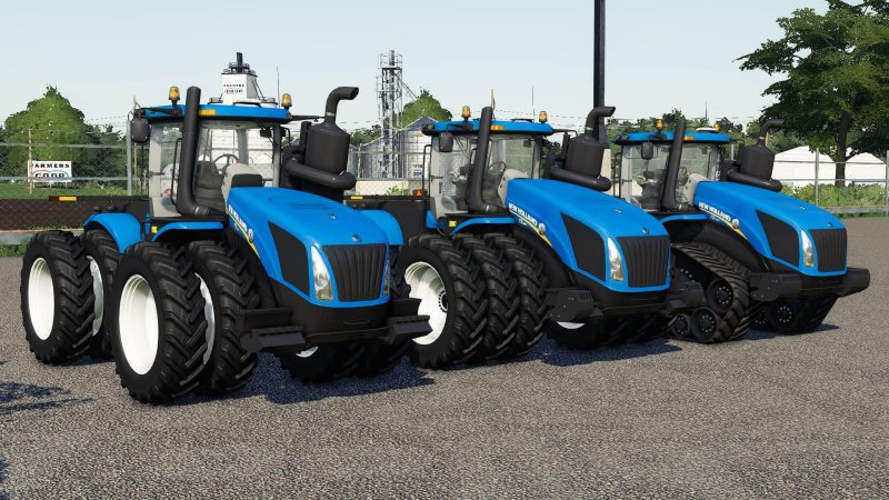 New Holland t9 фс19