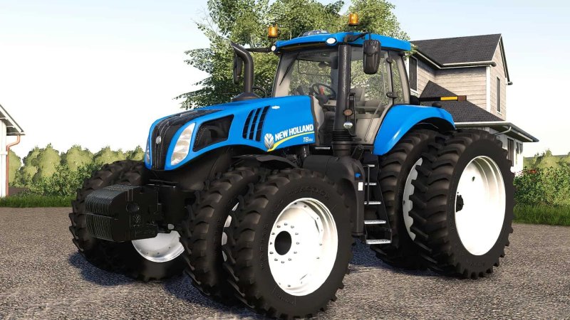 Fs19 трактор New Holland t8
