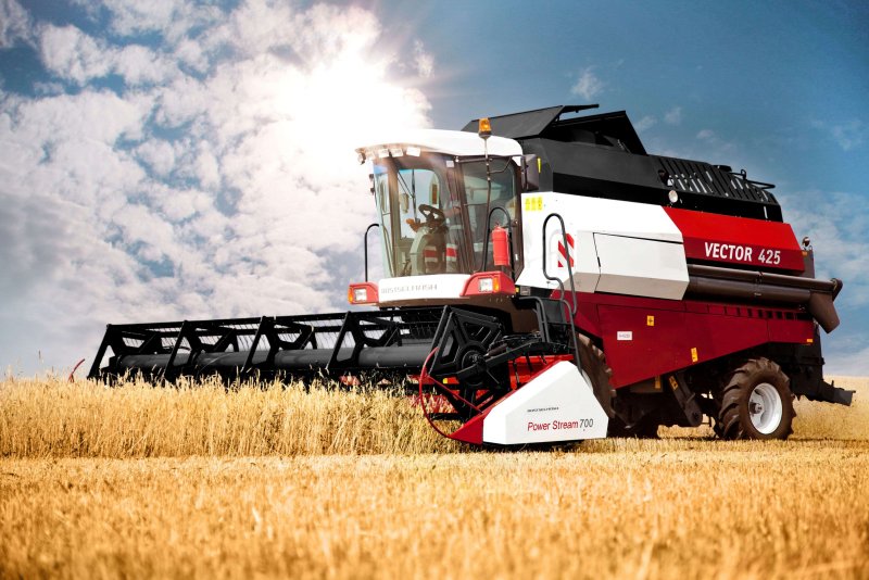 Комбайн Ростсельмаш вектор 410