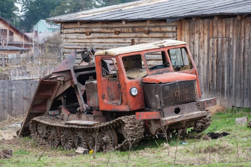 Т-4 трактор трелёвочник