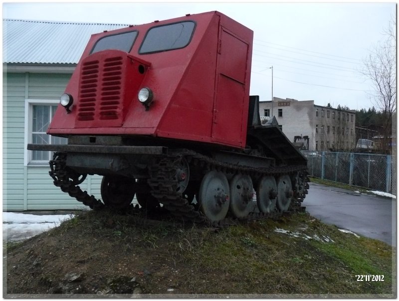 Трелёвочный трактор кт-12