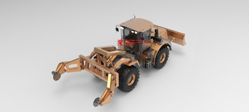 Характеристика бульдозера Станислав-704-БКУ-Landmaster чертеж