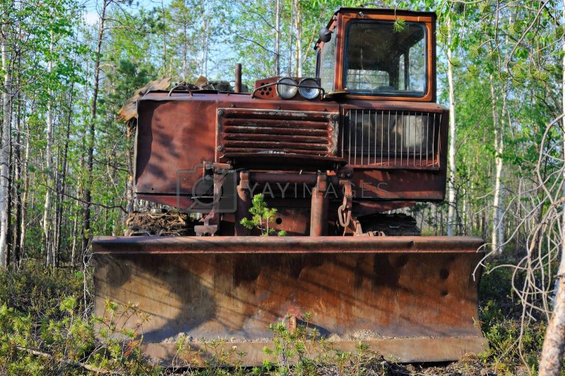 Онежец-300 трактор старый