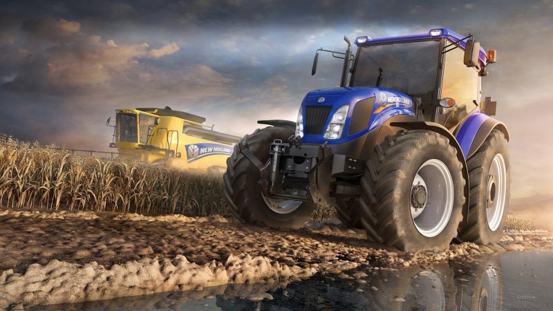 Case New Holland трактора