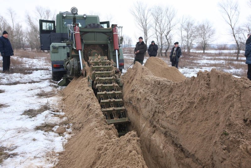 ПЗМ 2 рытье траншей