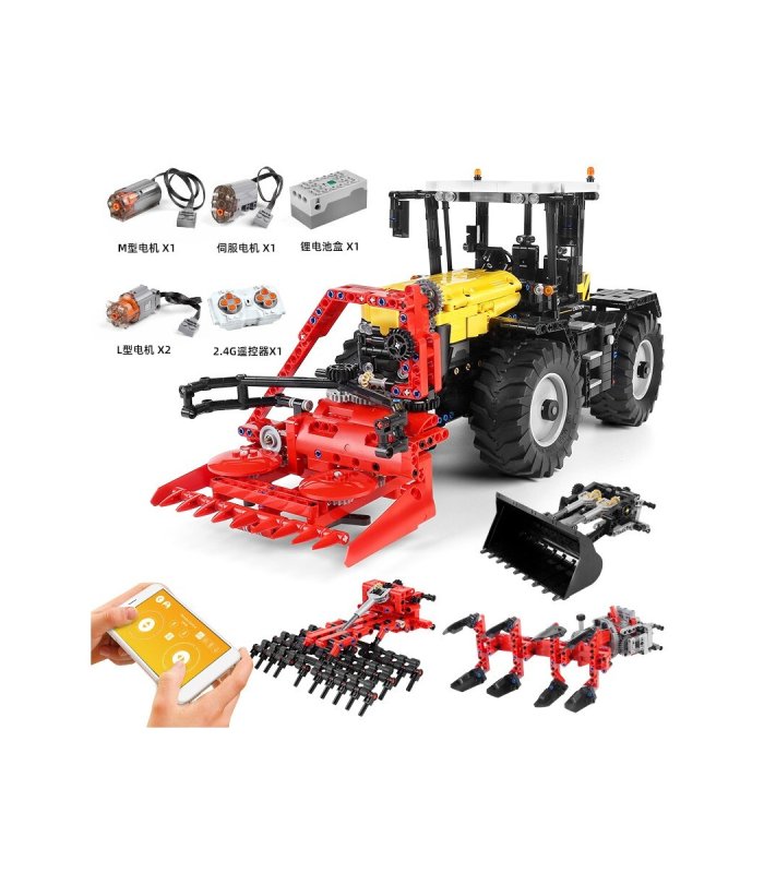 Конструктор Mould King трактор JCB Fastrac 4000