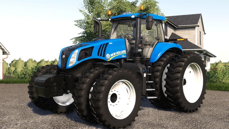 Fs19 New Holland трактор