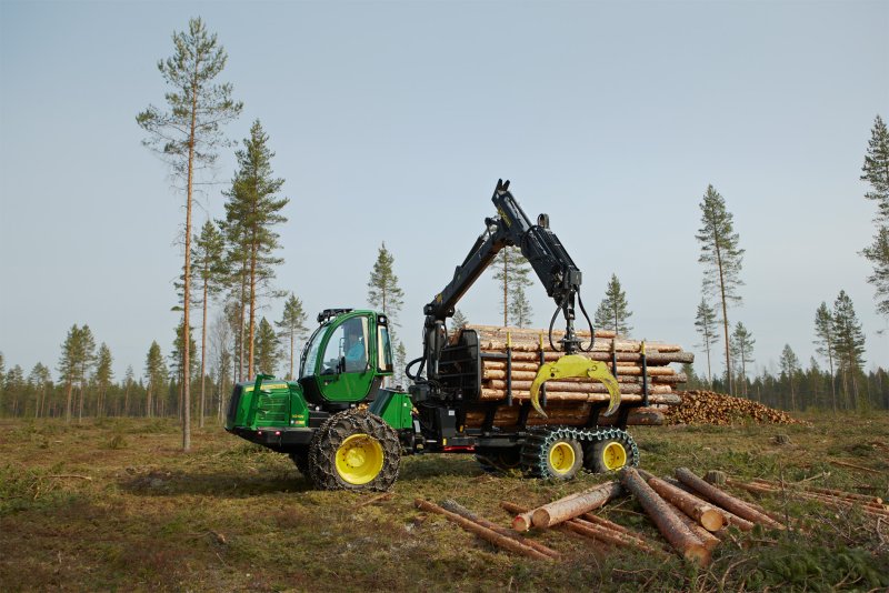 John Deere Forwarder 1010e фотоции