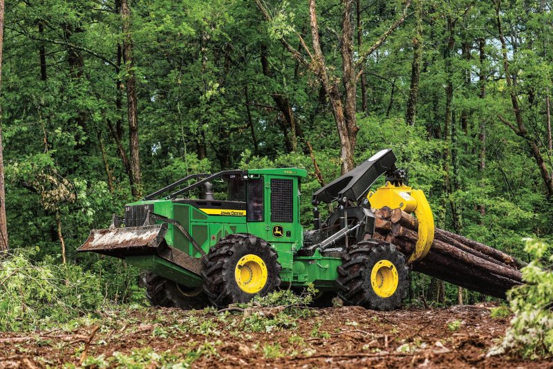 John Deere Cable Skidder