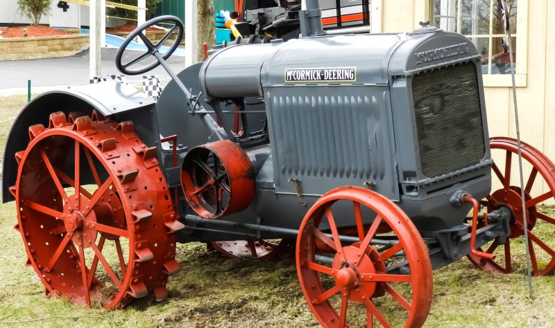 Маккормик машина для жатвы MCCORMICK 1910 год