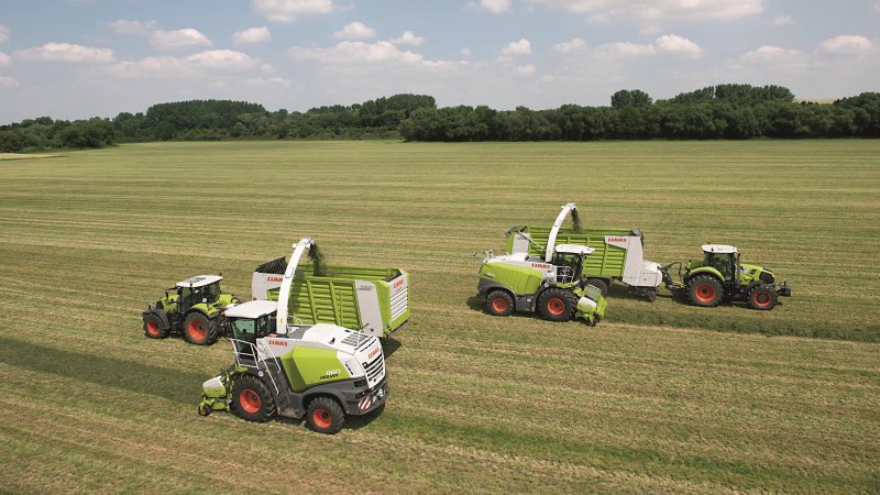 Тракторы и комбайны CLAAS