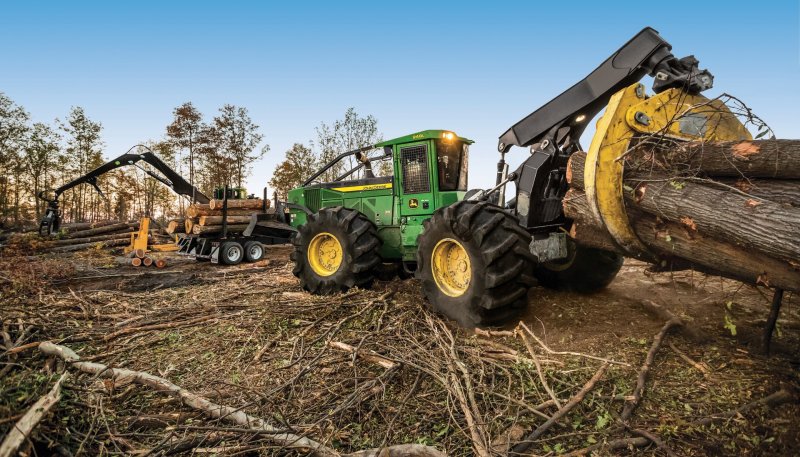 John Deere 948l скиддер
