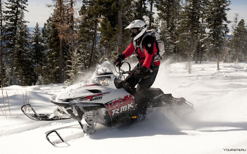 Polaris 100 snowmobile