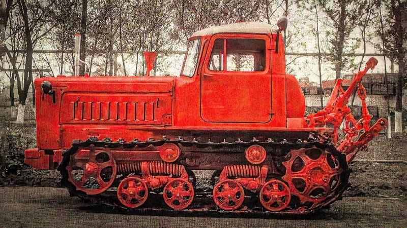 Трактор гусеничный МТЗ ДТ-75