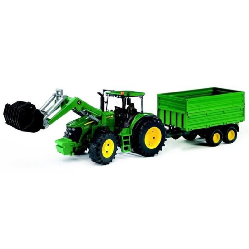 Bruder John Deere 7930 прицеп