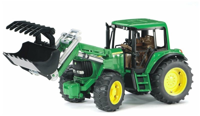 Трактор Bruder John Deere 6920 с погрузчиком (02-052) 1:16 38.5 см