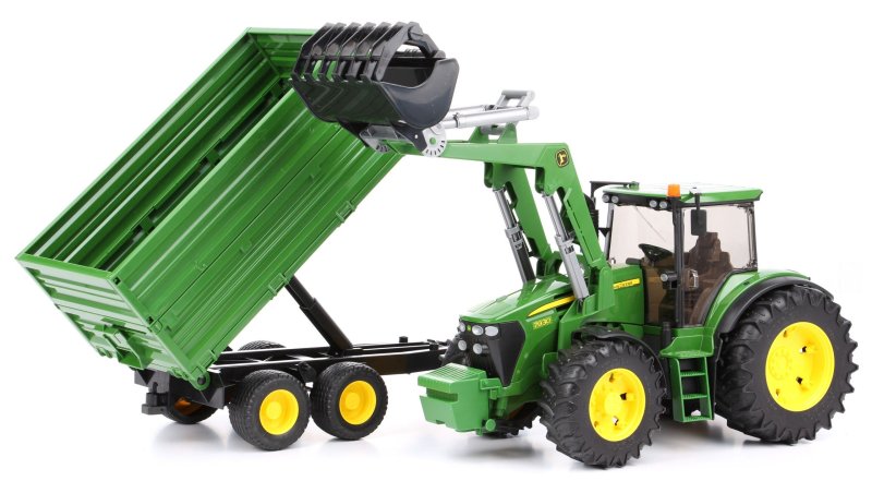 Bruder John Deere 7930 прицеп