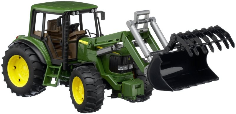 Трактор Bruder John Deere 6920 с погрузчиком , 02-052