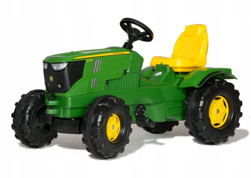 Детский педальный трактор Rolly Toys John Deere
