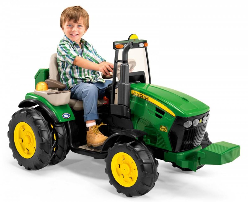Электромобиль трактор John Deere